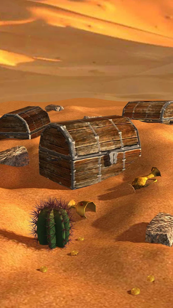 Desert Treasure Live Wallpaper - Image screenshot of android app