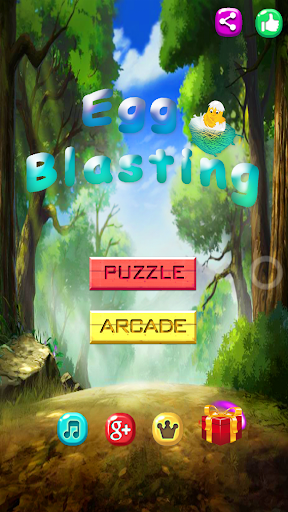 Egg Blasting - Gameplay image of android game