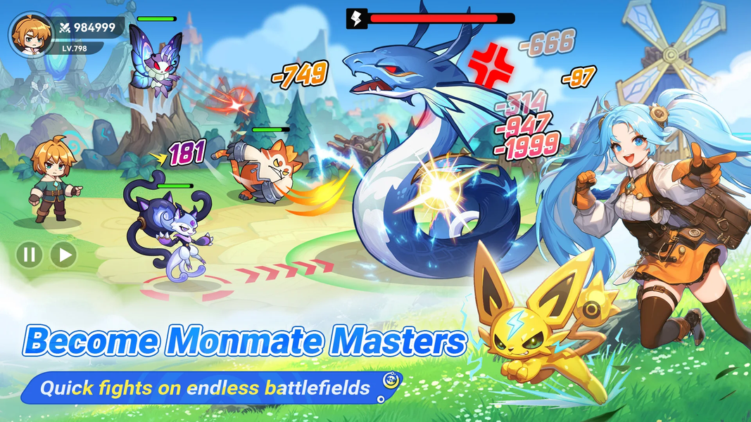 Monmate Master - Gameplay image of android game