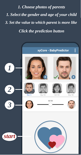 BabyPredictor: Baby Generator - Image screenshot of android app