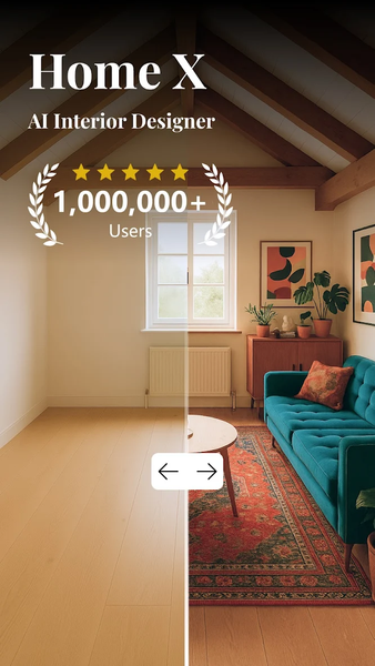 Home X:AI Interior Design - Image screenshot of android app
