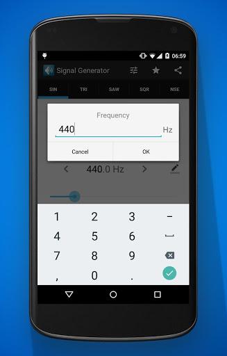 Signal Generator - Image screenshot of android app