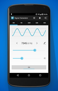 Signal Generator - Image screenshot of android app