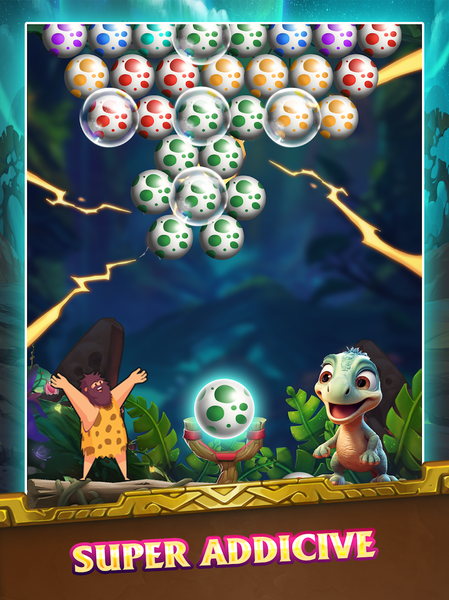 Egg shoot-Dinosaur egg shooter - عکس بازی موبایلی اندروید