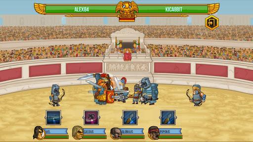 Gods of Arena: Online Battles - Gameplay image of android game