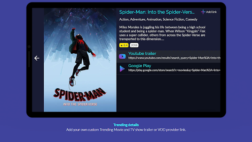 Torrentium TV - Stream torrent - Image screenshot of android app