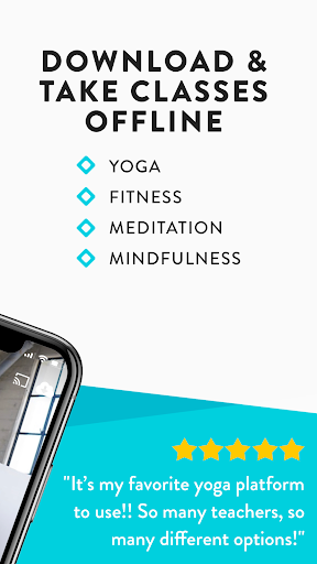 YouAligned - Home Yoga Classes - Image screenshot of android app