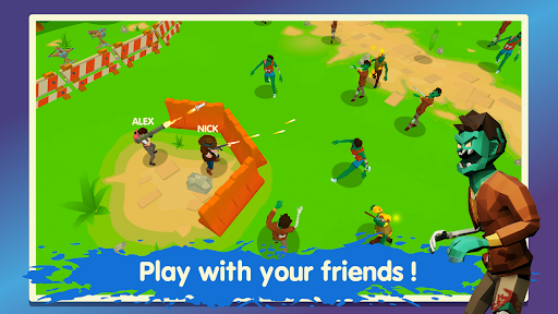 Two Guys & Zombies 3D: Online - Gameplay image of android game