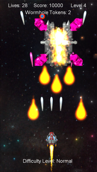 Space Shooter WT - Gameplay image of android game