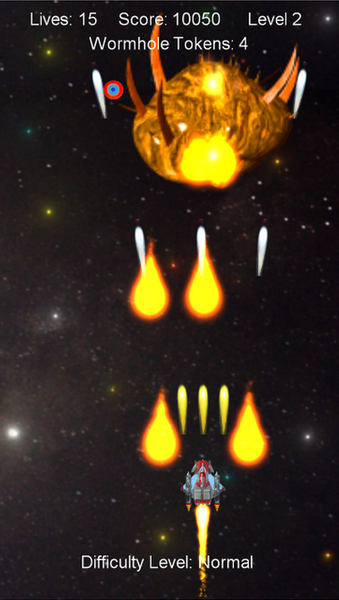 Space Shooter WT - Gameplay image of android game