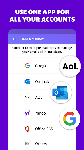 Yahoo Mail – Organized Email - عکس برنامه موبایلی اندروید