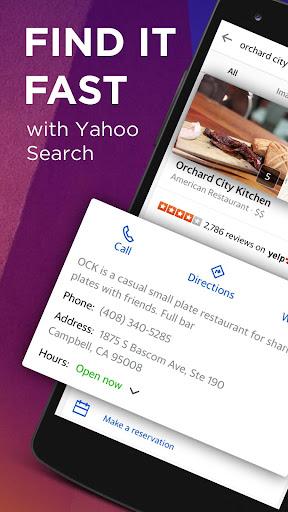 Yahoo Search - عکس برنامه موبایلی اندروید