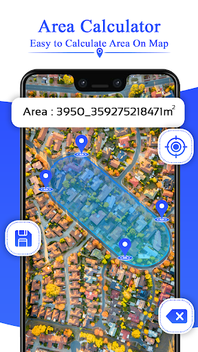 Gps Field Area Measurement - عکس برنامه موبایلی اندروید