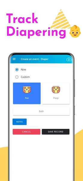 Baby Care-Baby Feeding Tracker - Image screenshot of android app