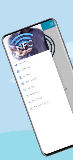 NFC write and read tags - عکس برنامه موبایلی اندروید