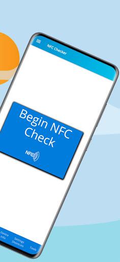 NFC write and read tags - Image screenshot of android app