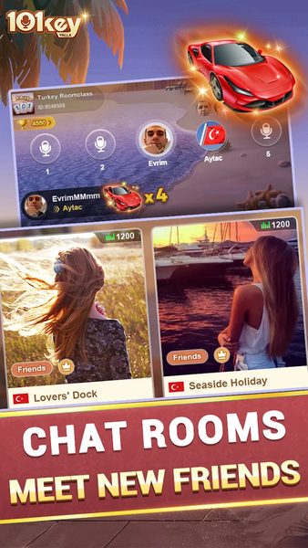 101 Okey Yalla - Ramazan Özel - Gameplay image of android game