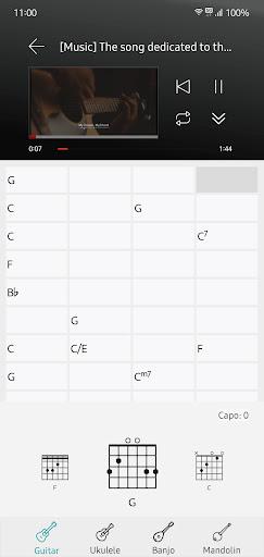 MyChord - chord for any music - Image screenshot of android app