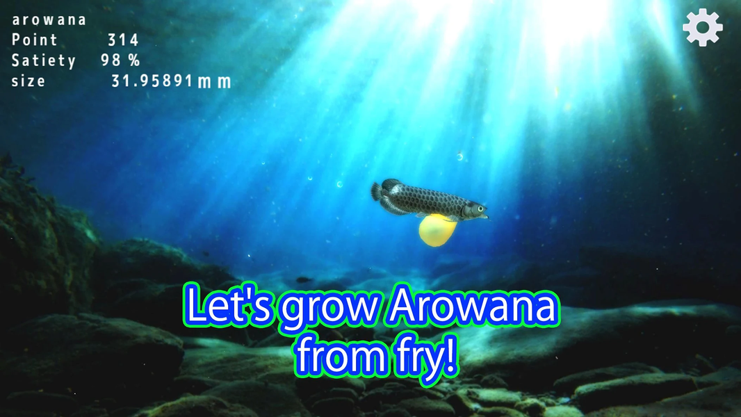 Arowana raising from fry - عکس بازی موبایلی اندروید