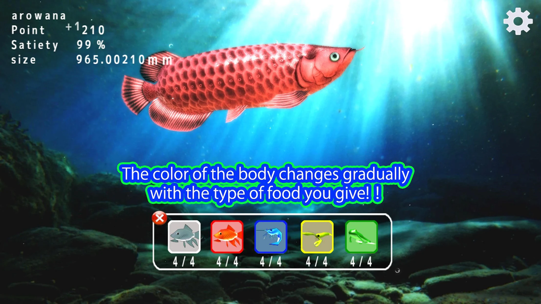 Arowana raising from fry - عکس بازی موبایلی اندروید