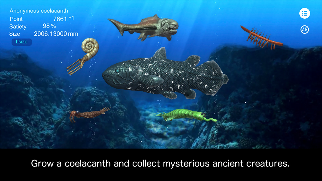 Coelacanth and ancient fish - عکس برنامه موبایلی اندروید
