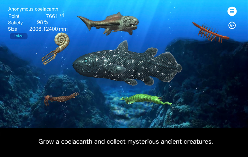 Coelacanth and ancient fish - عکس برنامه موبایلی اندروید