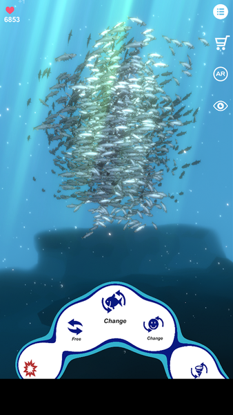 school of fish  AR - عکس بازی موبایلی اندروید