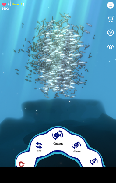 school of fish AR - عکس بازی موبایلی اندروید