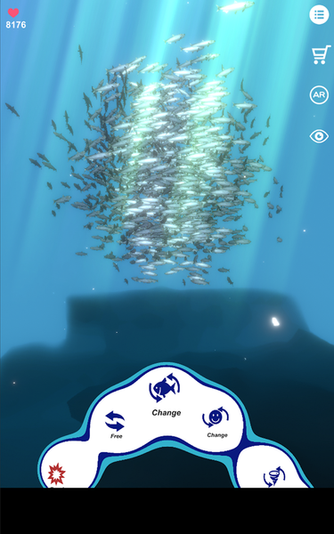 school of fish AR - عکس بازی موبایلی اندروید