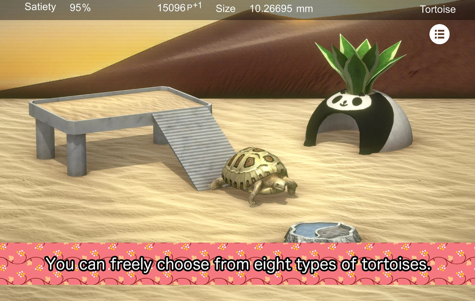 Tortoise to grow relaxedly - عکس بازی موبایلی اندروید