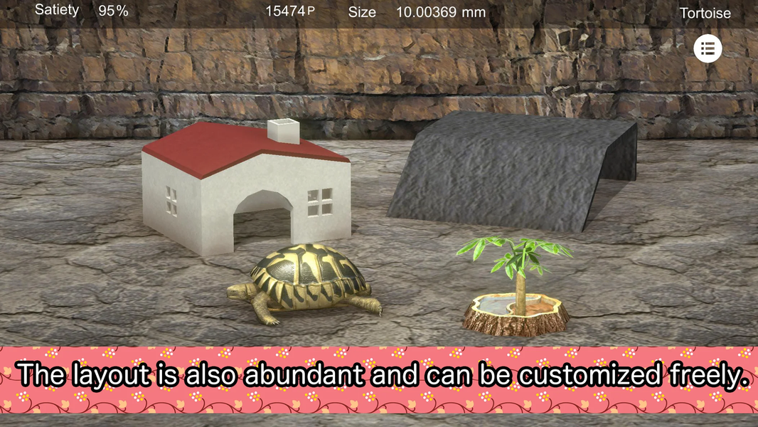 Tortoise to grow relaxedly - عکس بازی موبایلی اندروید