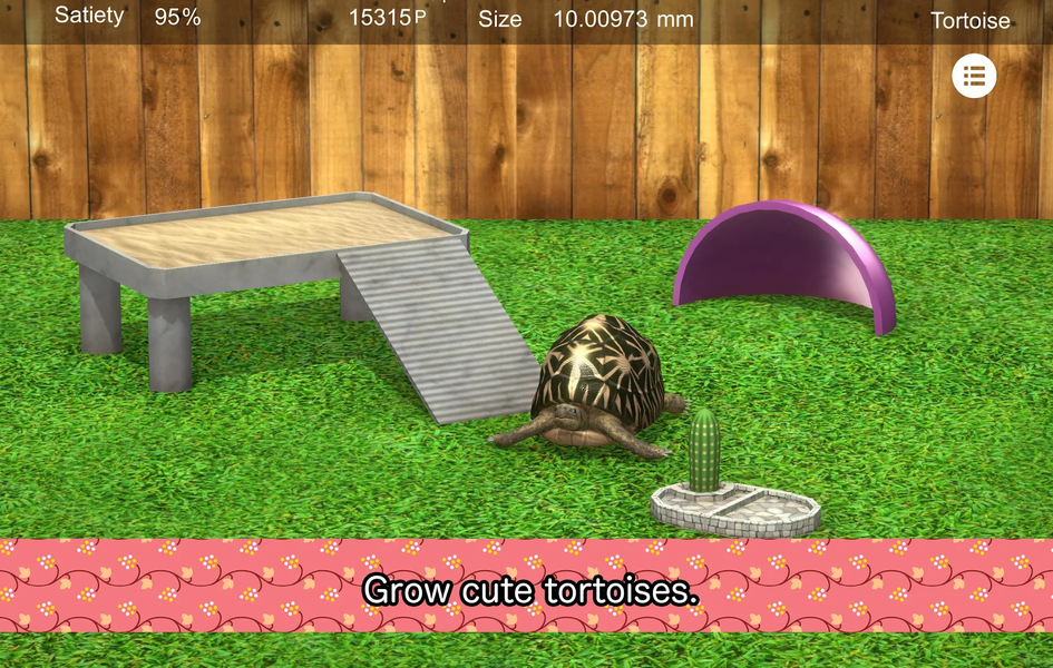 Tortoise to grow relaxedly - عکس بازی موبایلی اندروید