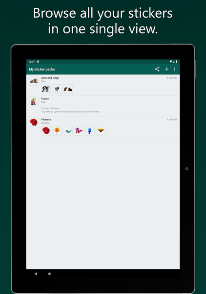StickersApp - Image screenshot of android app