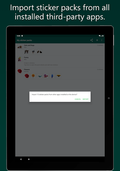 StickersApp - Image screenshot of android app