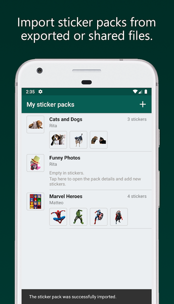StickersApp - Image screenshot of android app