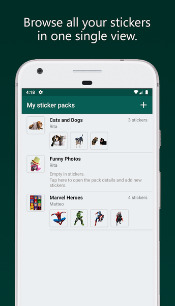 StickersApp - Image screenshot of android app