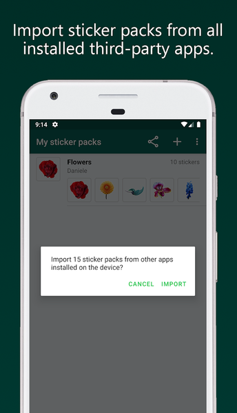 StickersApp - Image screenshot of android app