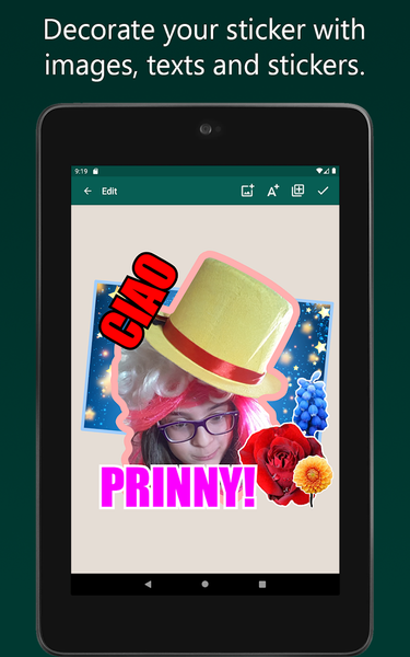 StickersApp - Image screenshot of android app