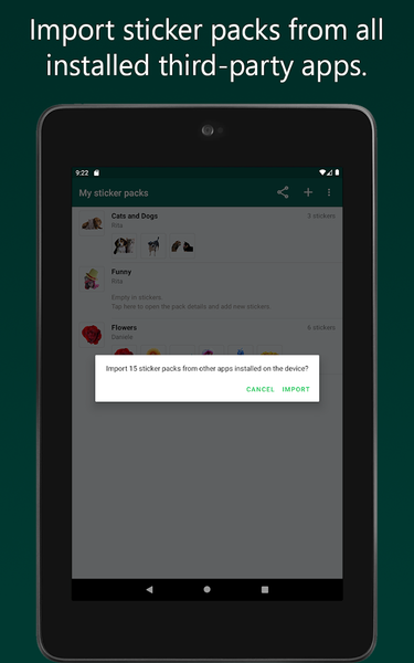 StickersApp - Image screenshot of android app