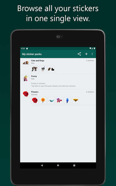 StickersApp - Image screenshot of android app