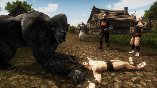 Ultimate Gorilla Simulator - Gameplay image of android game