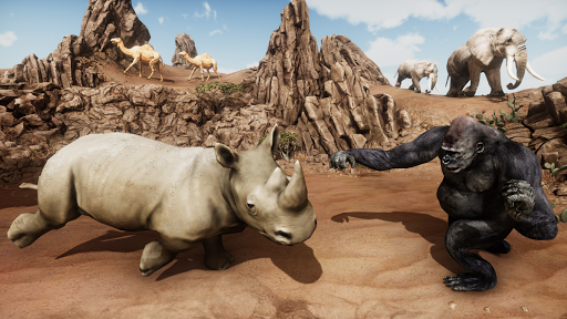 Ultimate Gorilla Simulator - Gameplay image of android game