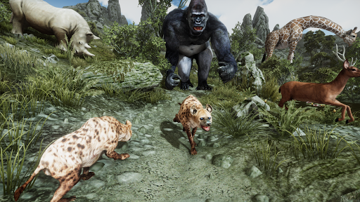 Ultimate Hyena Simulator - Gameplay image of android game