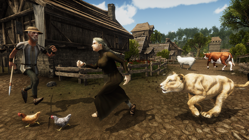Ultimate Lioness Simulator - Gameplay image of android game