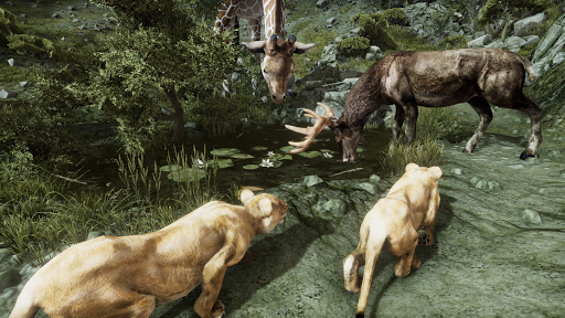 Ultimate Lioness Simulator - Gameplay image of android game