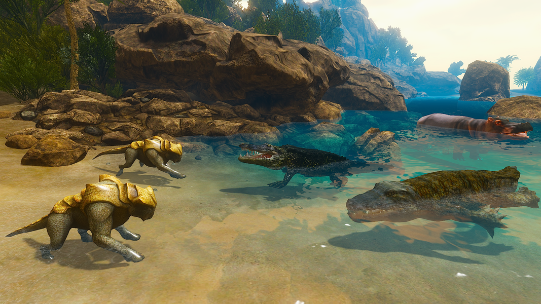 Mutant Lizard Simulator - Gameplay image of android game