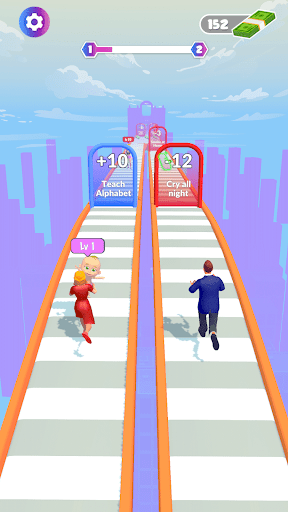 Parents Run! - Gameplay image of android game