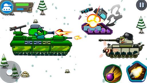 Tank battle: Tanks War ۲D - عکس برنامه موبایلی اندروید