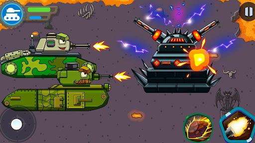 Tank battle: Tanks War ۲D - عکس برنامه موبایلی اندروید