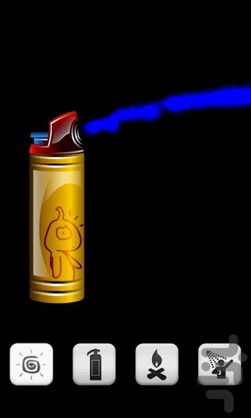 Virtual Spray Can (Free) - Gameplay image of android game